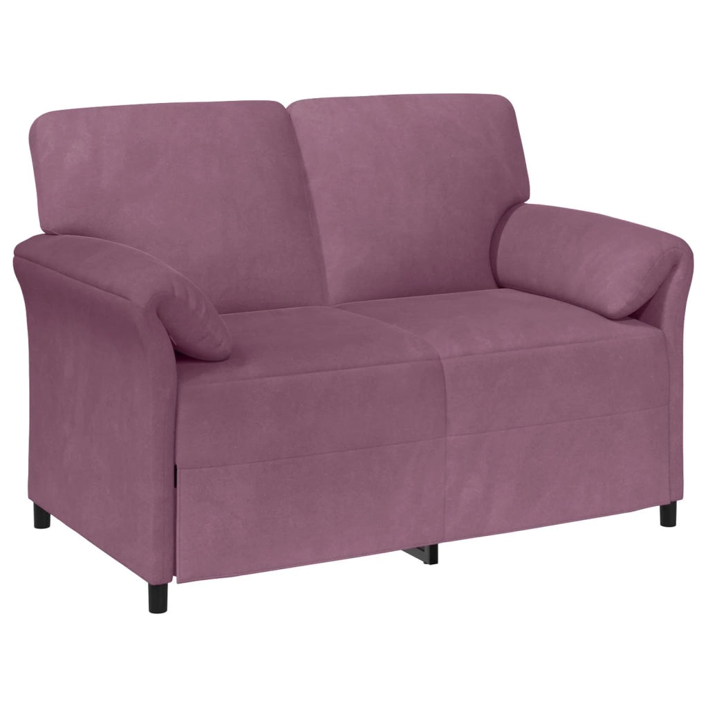 Set di divani 2 pz Viola Velluto 3424898