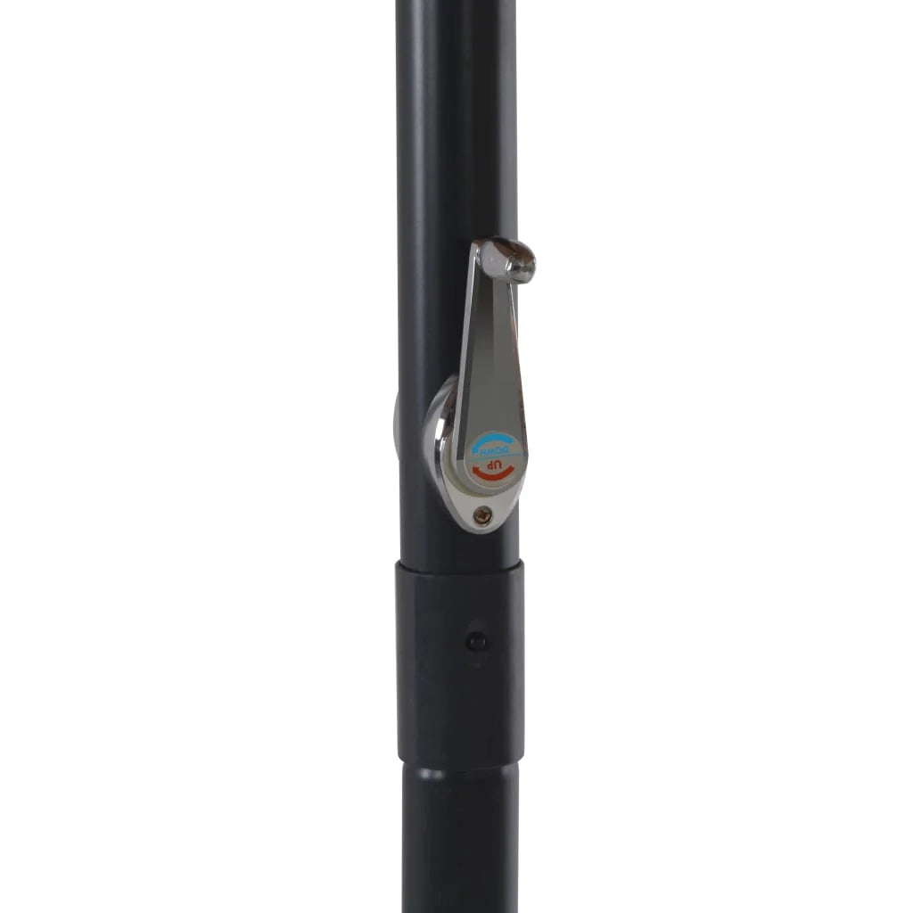 Ombrellone con base portatile diametro 5 m color tortora 02_0008058