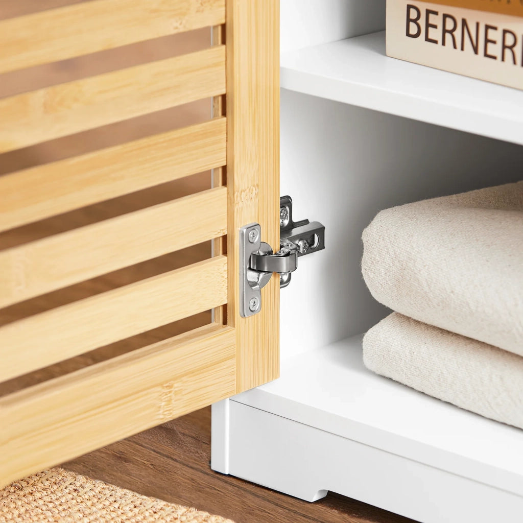 Panca Scarpiera da Ingresso con seduta Panca Contenitore L71xP35xA43 cm naturale FSR23-II-WN