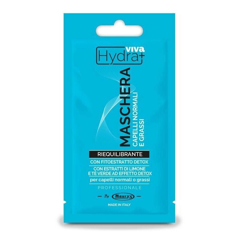 HYDRA VIVA+ MASCHERA PER CAPELLI RIEQUILIBRANTE CON FITOESTRATTO DETOX DA 25 ML