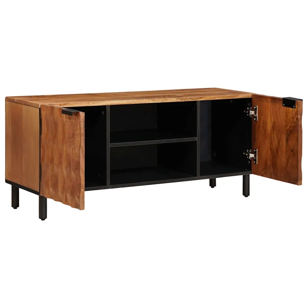 Mobile TV con porta Finitura Marrone Acacia 105 x 33 x 46 cm 4017900