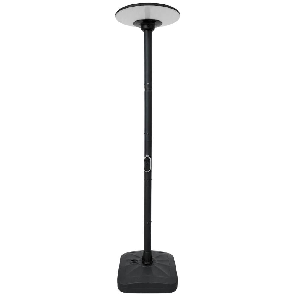Lampada solare led da giardino 15w con palo e telecomando