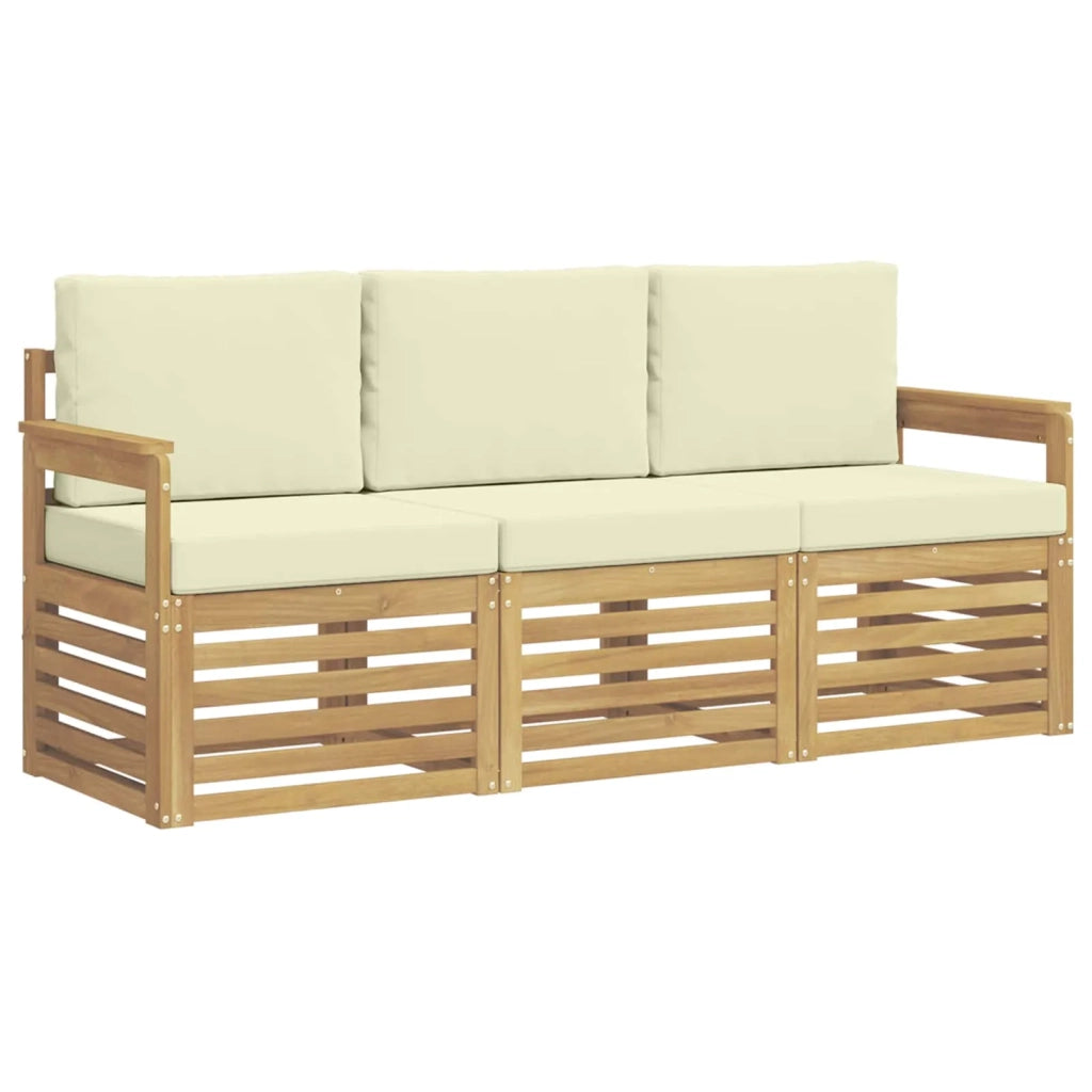 Set divani Legno di Acacia Massello
