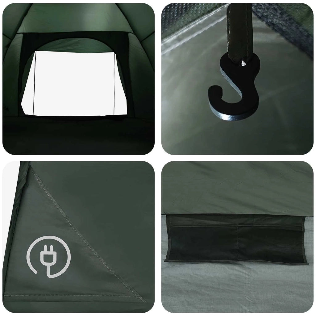 Tenda da campeggio con tetto Verde militare 335 x 275 x 180 cm 42028655