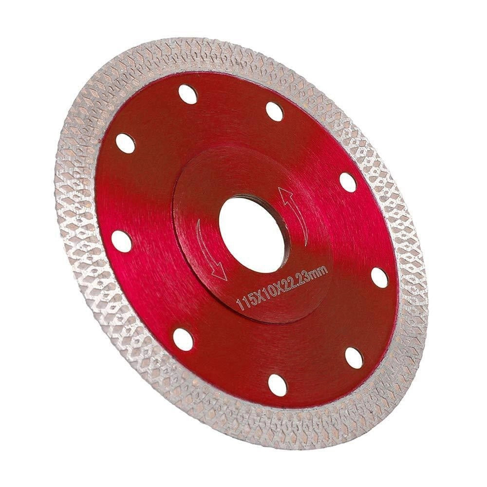 Trade Shop - Disco Diamantato Per Piastrelle Gres Porcellanato Ceramica 115 Mm X 1.2 Mm 07255 -