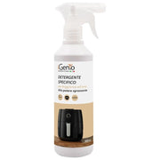IGenio detergente sgrassante per friggitrice ad aria, 500 ml, rimuove grasso e residui, efficace anche a freddo, cestello e accessori
