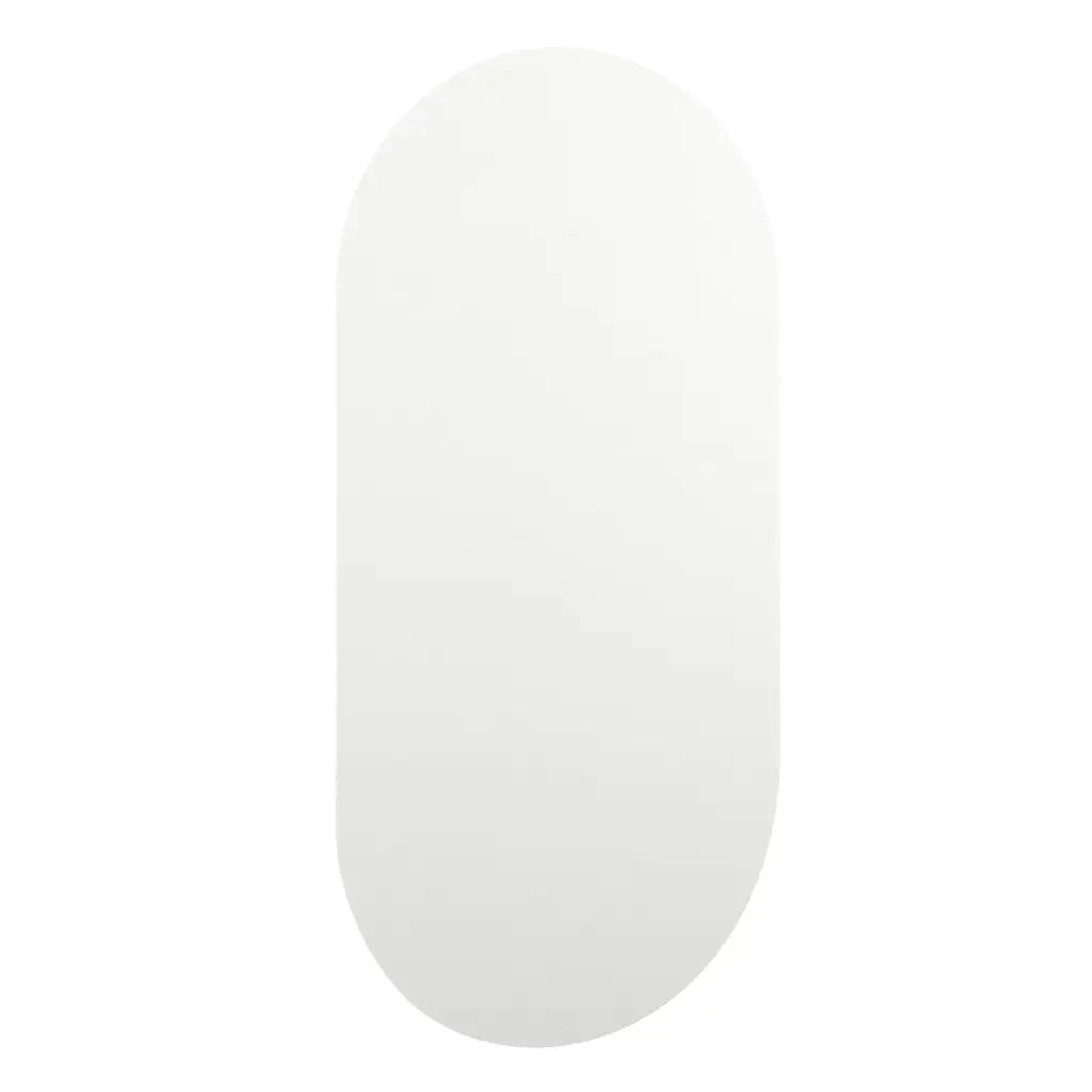Specchio con Luci LED 40x20 cm Ovale in Vetro 3102973