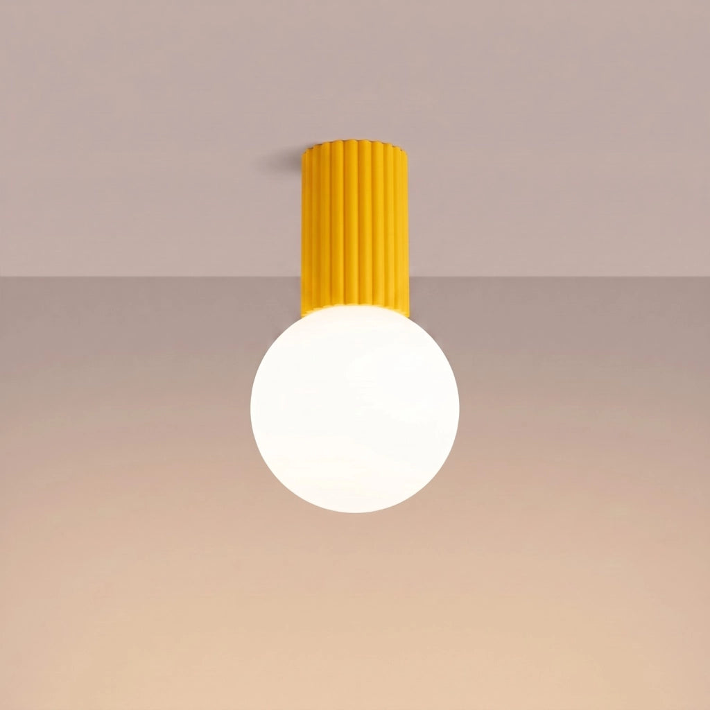 Plafoniera HALO giallo IP44