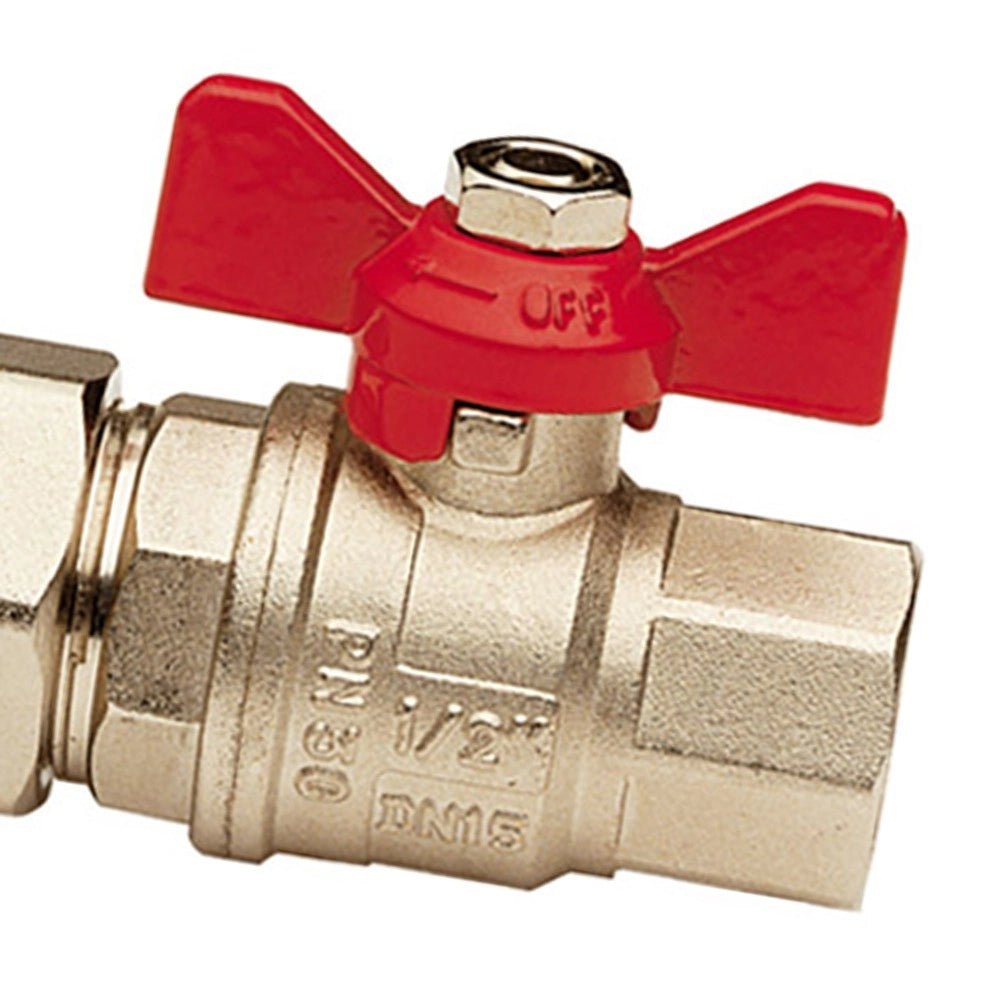 Valvola a sfera a sette filetti
