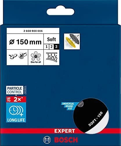 Bosch Expert 2 608 900 006 fornitura per utensili rotanti per molatura/levigatura Platorello per disco abrasivo