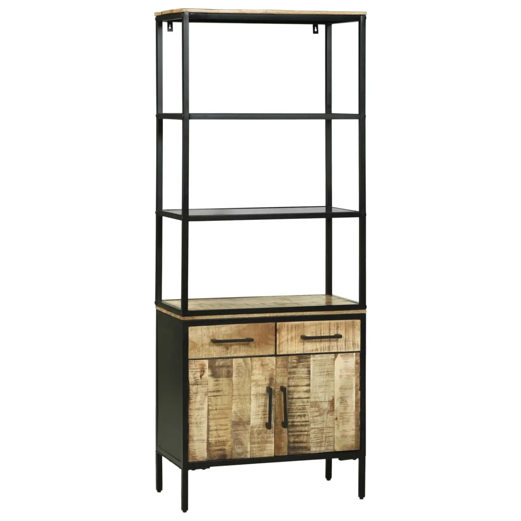 Credenza Marrone 70 x 35 x 180 cm Legno di mango massello 3310125