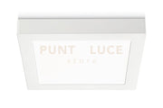 GFA764C- PLAFONIERA BIANCA QUADRATA A LED 3000K 960LM 12W 16,8X16,8CM
