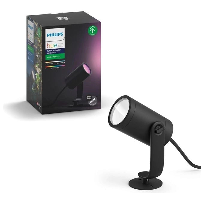Philips Hue White and Color ambiance Faretto per esterni Lily