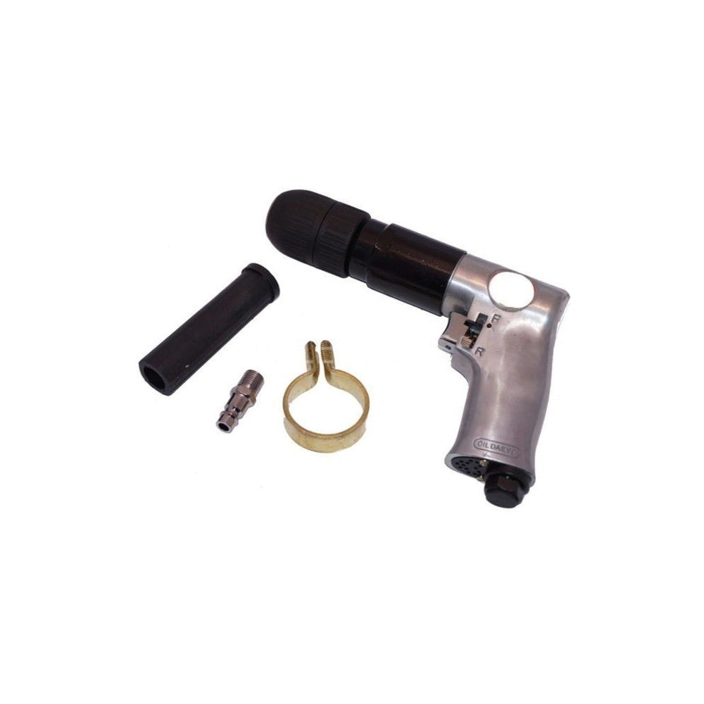 Trade Shop - Trapano Ad Aria Compressa Avvitatore Autoserrante Reversibile Con Mandrino 1/2" -