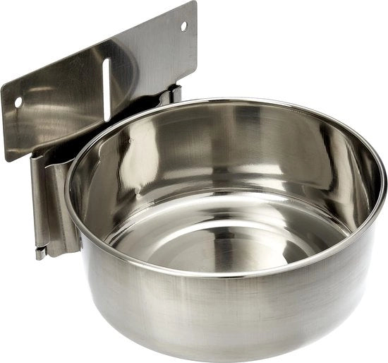 Pannello di montaggio in acciaio inossidabile, 15,0 cm, 1,00 litro, argento