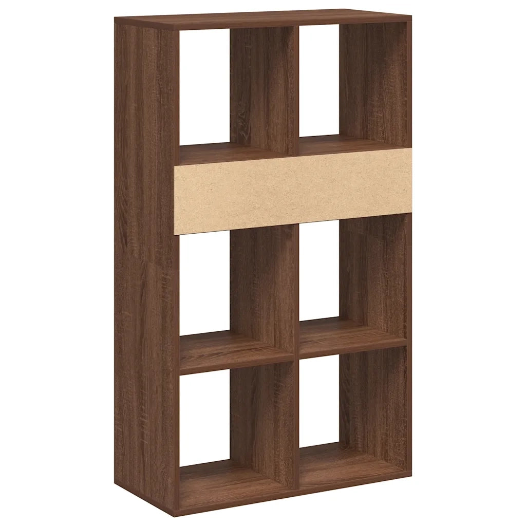vidaXL Libreria Rovere Marrone 66x31x112 cm in Legno Multistrato