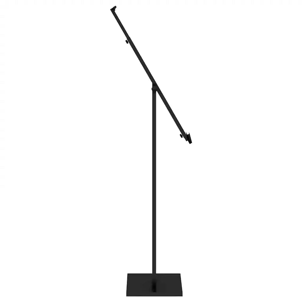 Espositori per Fiere 2 pcs Nero 26,5 x 26,5 x 150 cm Acciaio 3407637