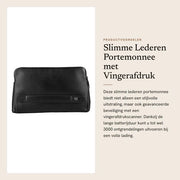 Portamonete in Pelle con Rilevamento Vignette e Antifurto