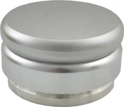 Tamponatore per barista - estrazione perfetta con macchine a sifone - 58 mm di diametro - 490 g peso (argento)