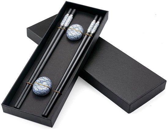 2 Paia di Spiedini per Sushi in Vetro Fibroso - Sicuri per la Salute e Riciclabili
