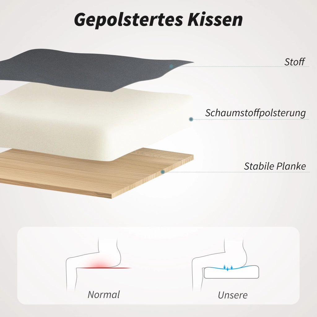 Sedia da ufficio ergonomica ¨C zephmum ¨C Grigio, Schienale in rete, Supporto lombare