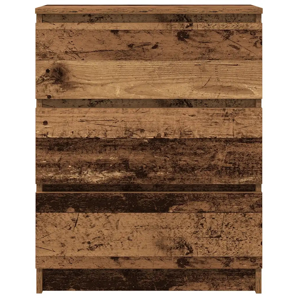 Credenza Legno Antico 60x35x76 cm in Legno Multistrato 862491