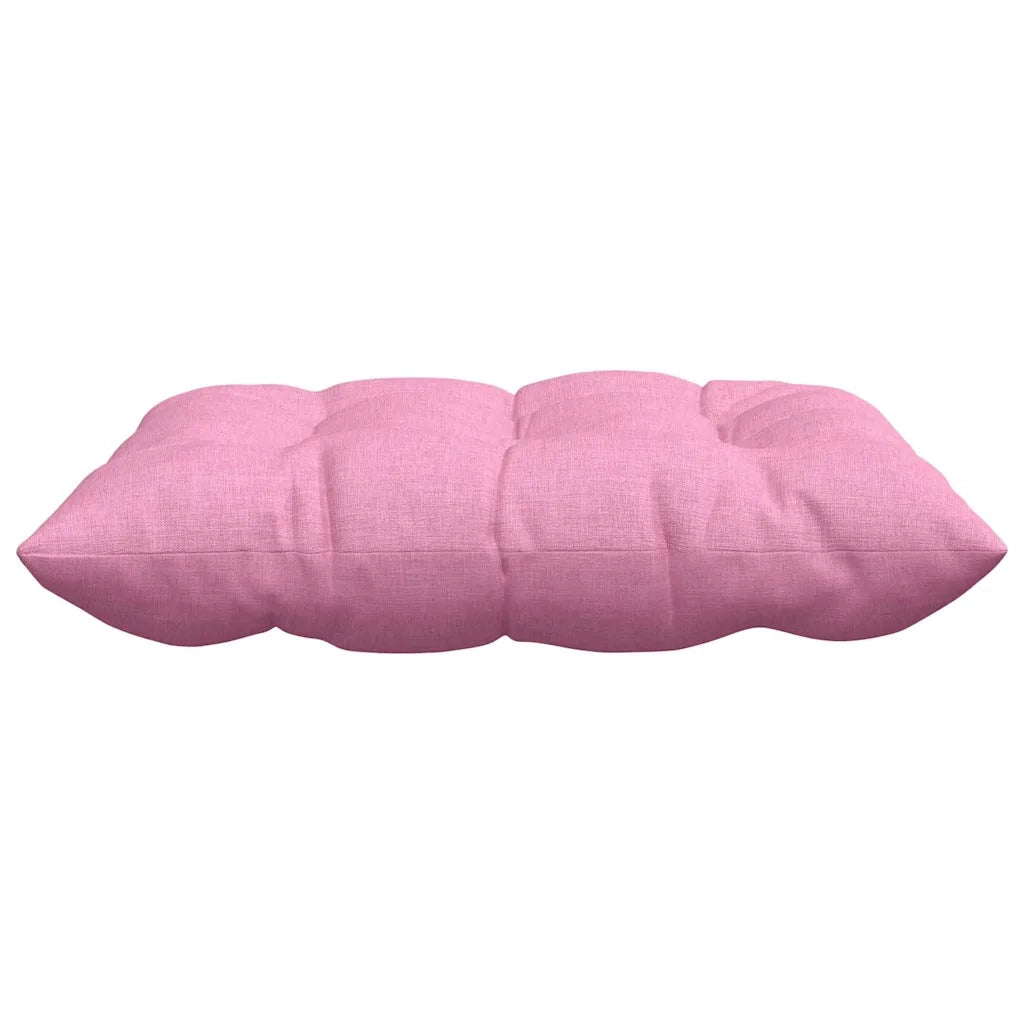 Cuscini per Seduta 4 pcs Rosa 40 x 40 x 6 cm Tessuto 42015161