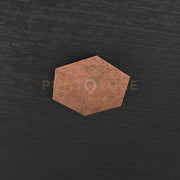 HEXAGON APPLIQUE-PLAFONIERA DECORATIVO FOGLIA RAME 1142-1D-FR