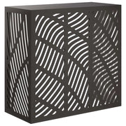Copertura per condizionatore d'aria Nero 110 x 50 x 105 cm 8014115