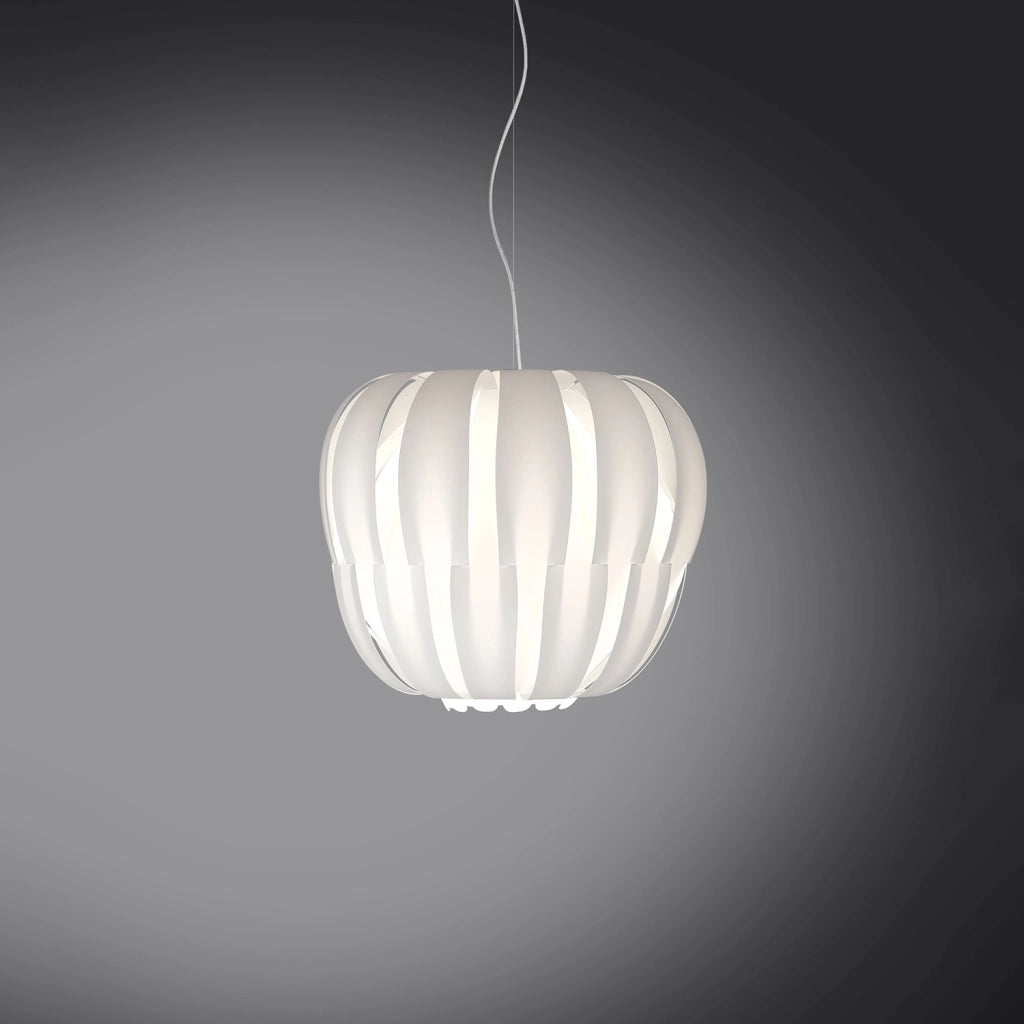 Sospensione Da Esterno Moderna Queen Polilux ® Bianco 1 Luce E27