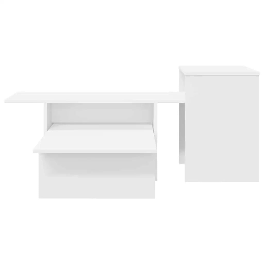 Tavolo consolle Bianco 91,5 x 35 x 38,5 cm Legno multistrato 891160