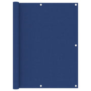 Schermo per balcone schermo per la privacy 120 x 600 cm tessuto Oxford blu 02_0010095
