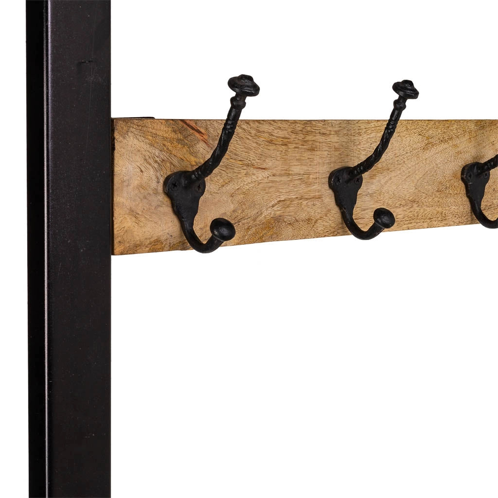 Console in legno e metallo 100x40x166