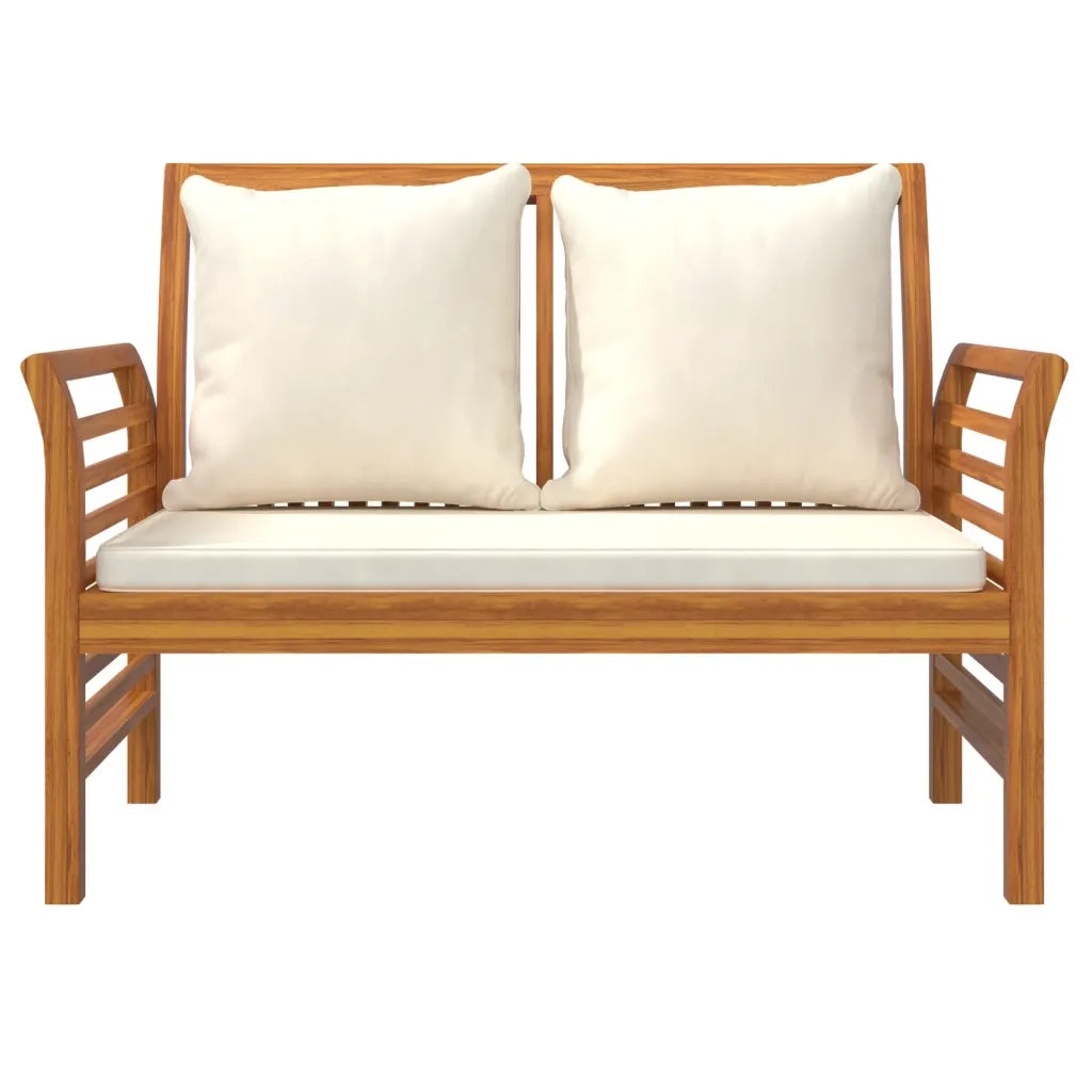 Set Salotto da Giardino 5 pz con Cuscini Legno Massello Acacia 3058096
