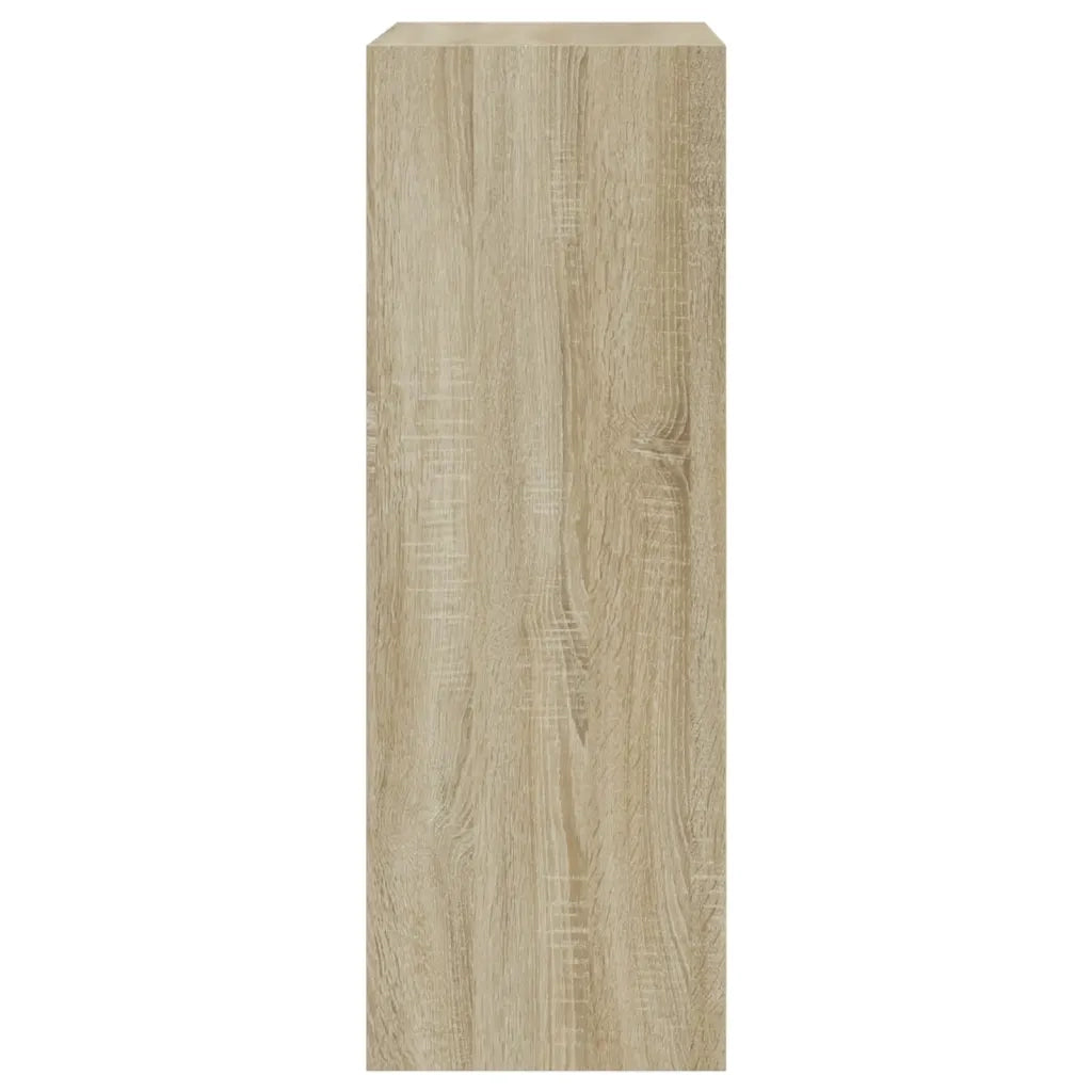 Scarpiera Rovere Sonoma 60x34x96,5 cm in Legno Multistrato 839947