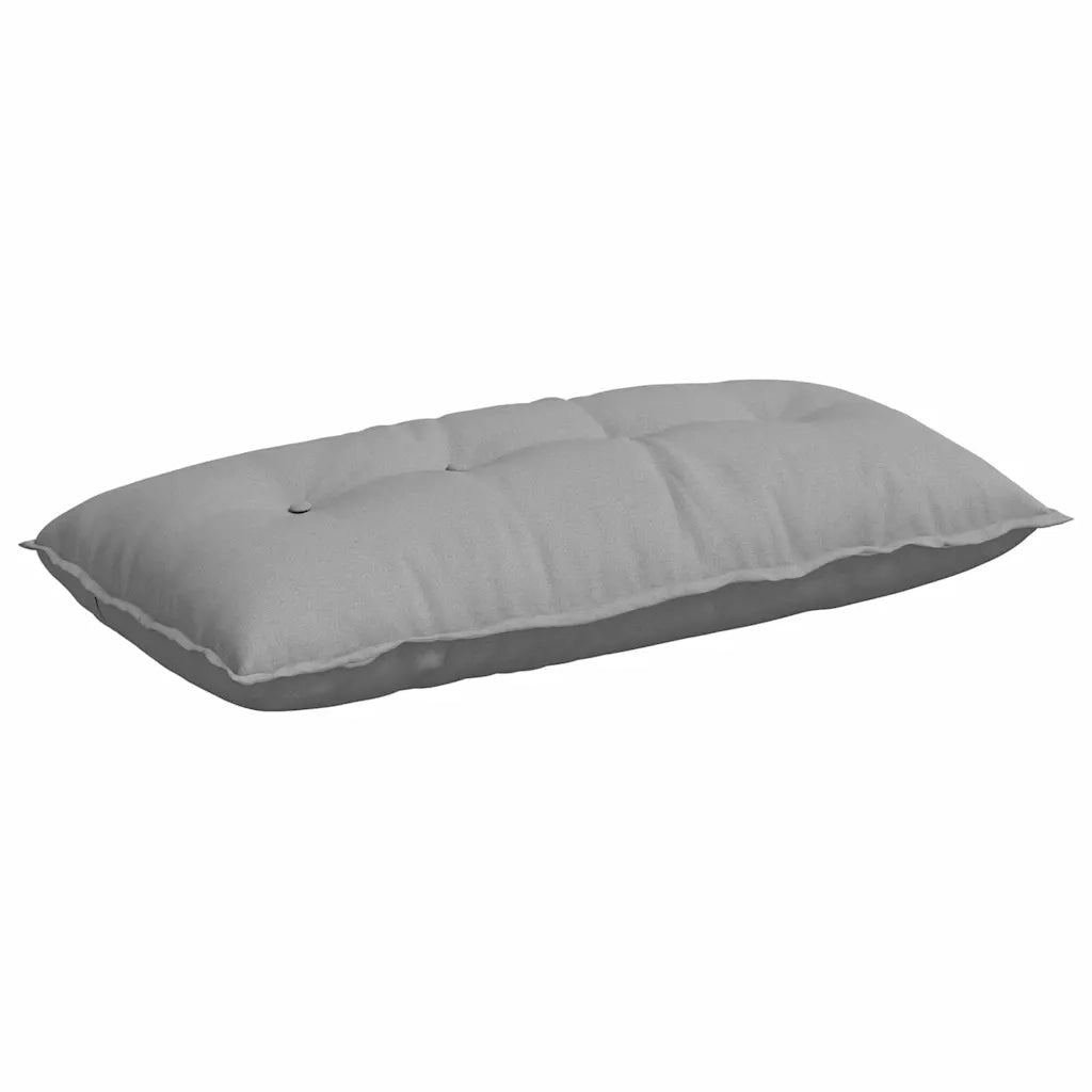 Cuscino per Schiena Grigio Nuvola 100 x 19 x 50 cm Tessuto 42014757