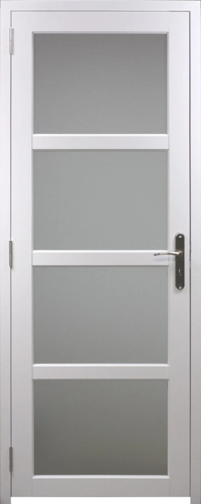 Blocco porta Tana Tessuto bianco H204 x L83 Mano sinistra