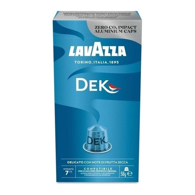 Lavazza Capsule Compatibili Nespresso Dek, 10 Capule