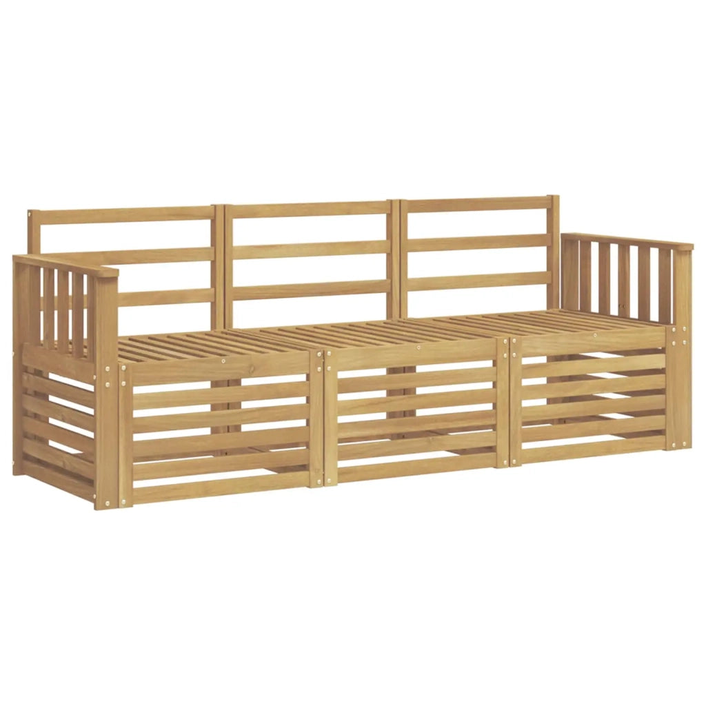 Set divani Legno di Acacia Massello