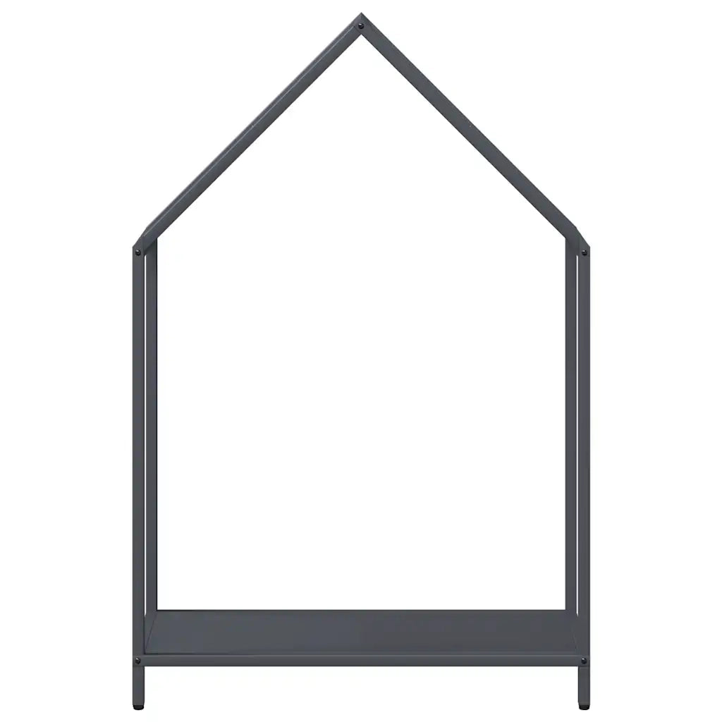 Rastrelliera per Legna da Ardere Antracite 60x25x90 cm CFW6519208