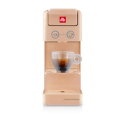 Illy macchina da caffè iperespresso a capsule modello y3.3 colore arancione