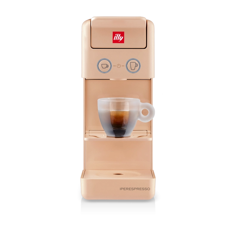 Illy macchina da caffè iperespresso a capsule modello y3.3 colore arancione