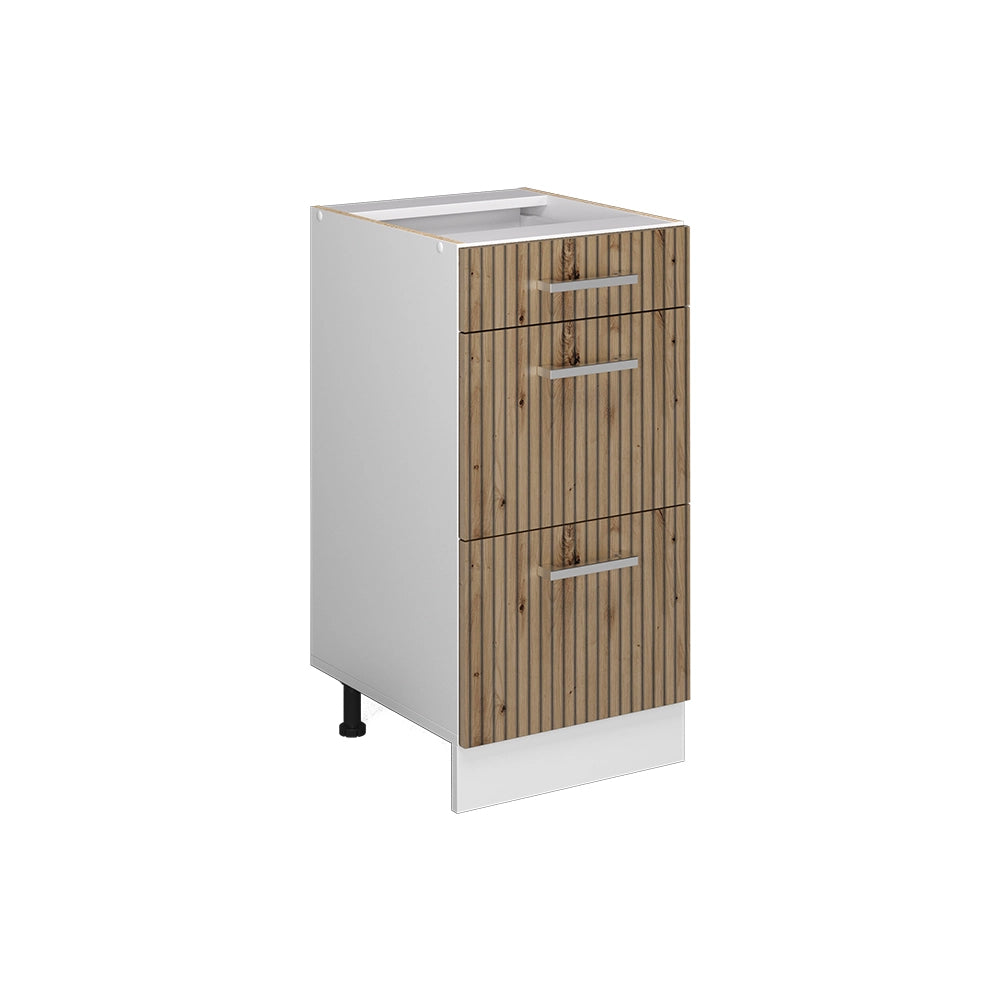Vicco Frontale cucina Rovere artigianale 39.6 x 70.4 cm frontale del mobile per mobile base con cassetti