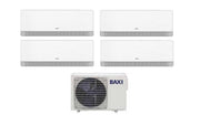Condizionatore Quadri Split Baxi SIDERA 9+12+12+12 con LSGT100-4M R-32 Wi-Fi Integrato