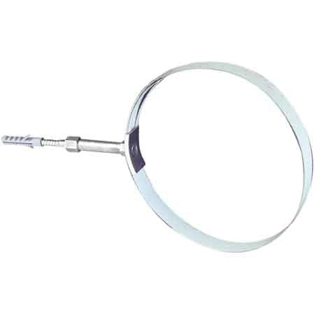 COLLARE REGOLABILE PER CANNE FUMARIE Ø 140/200 mm - colore bianco