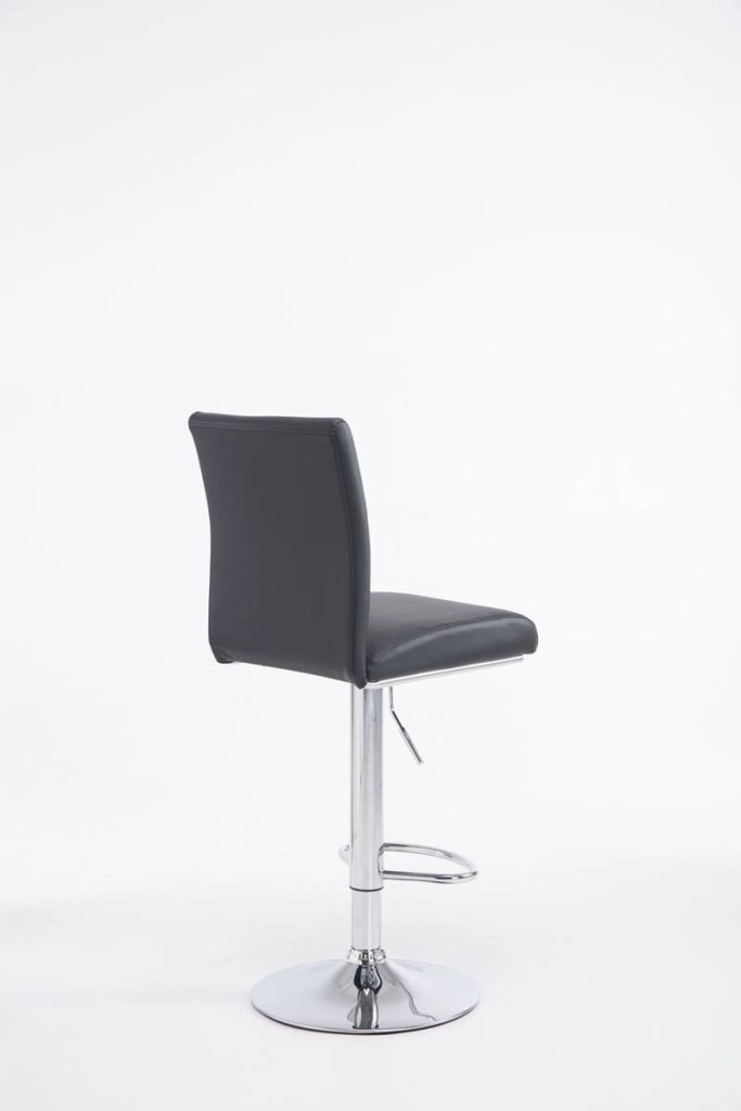 Set 2 Sgabelli Colonia in similpelle nero