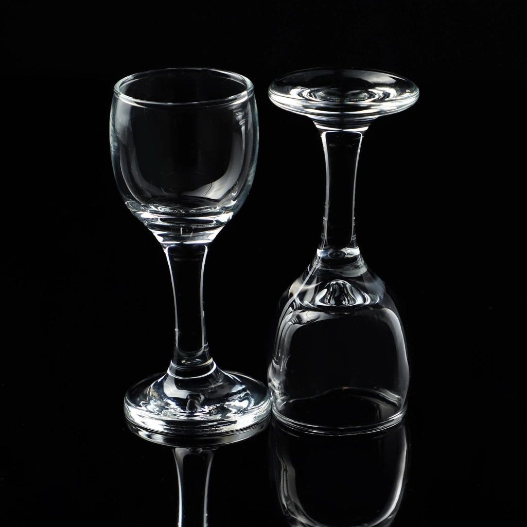 Set di 6 bicchieri KADAX da 55 ml per liquori, vodka e tinture.
