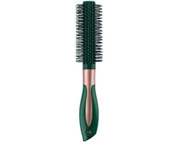 Spazzola per capelli antiscoraggiante - Spazzola per capelli rotonda - Spazzola per capelli disimballante - Spazzola in plastica - Manico comodo - Progettazione multifunzionale