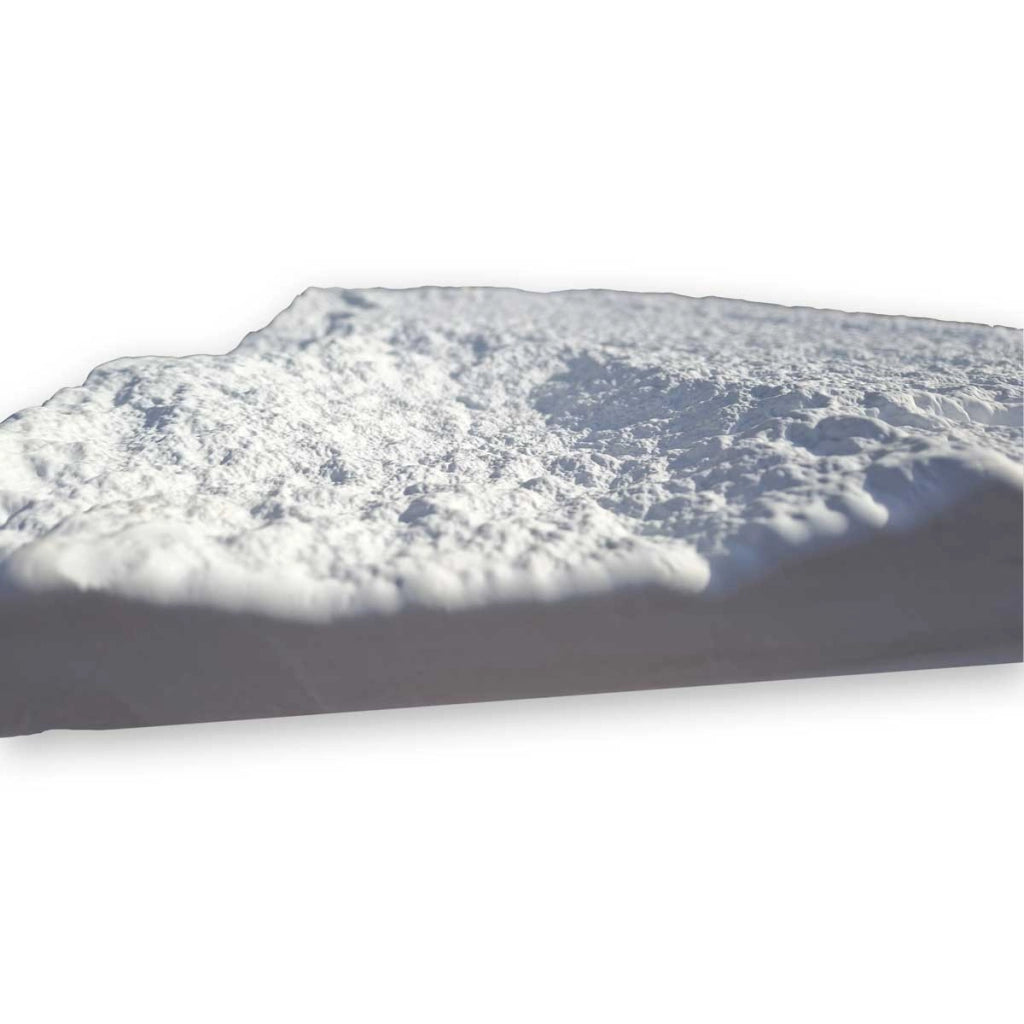 Kit 10 Pannelli Decorativi Snow Rockstone in Poliuretano - Effetto Roccia 3D - 120x60x3 cm