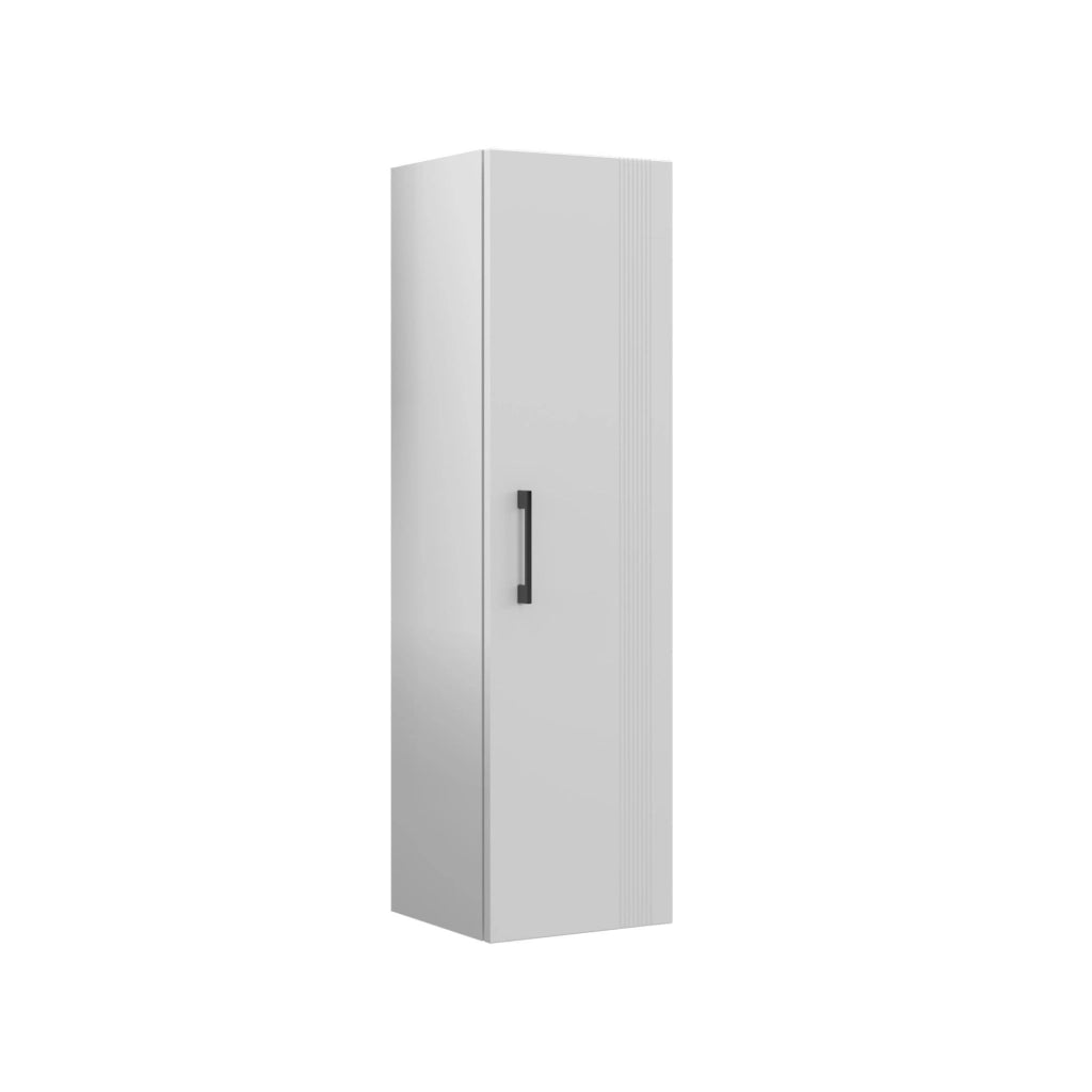 Mobile da bagno "Bari 40" - 40 x 32 x 138 cm - Bianco opaco